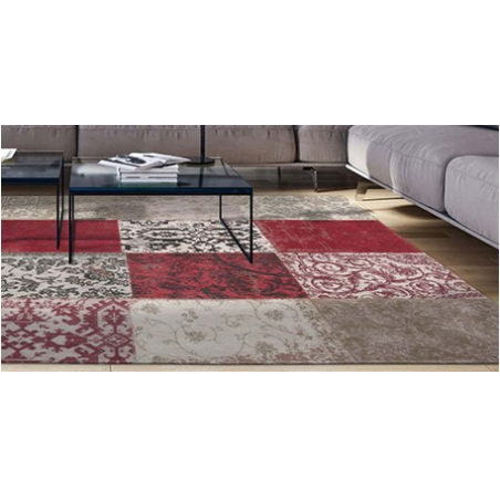 Alfombra Patchwork Chenille