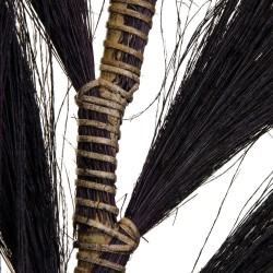 Rama Negro Fibra Natural 200cm
