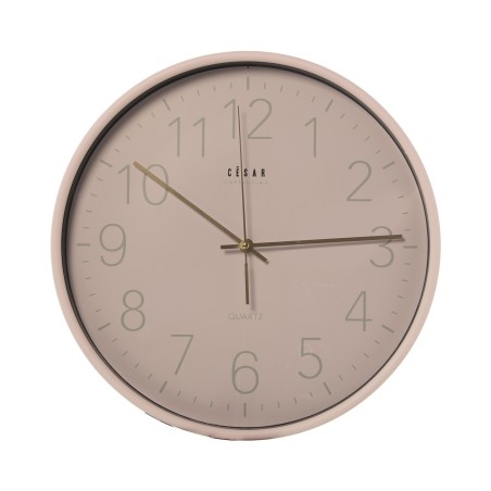 Reloj Pared Ø38cm Dial Rosa