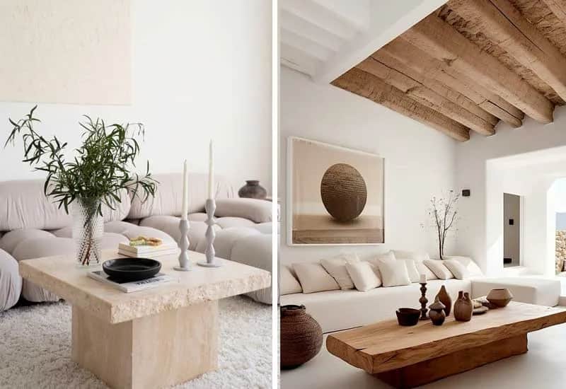 Mesa de centro: elige la ideal para un salón funcional y con estilo